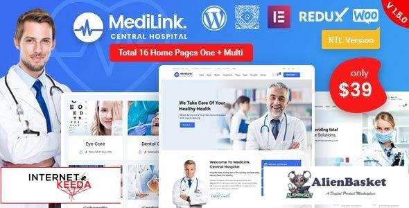 97617  Medilink v1.5.6 - Health & Medical WordPress Theme 