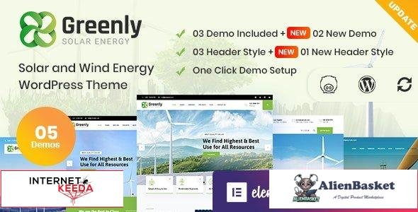103102  Greenly v5.1 - Ecology & Solar Energy WordPress Theme 