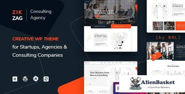 99688  ZikZag v1.1.12 - Consulting & Agency WordPress Theme 