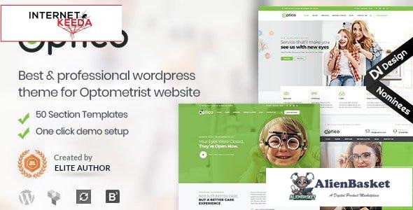 95979  Optico v4.8 - Optometrist & Eyecare WordPress Theme 