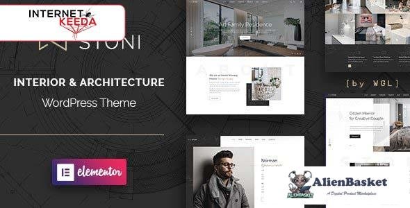 96403  Stoni v1.1.2 - Architecture Agency WordPress Theme 