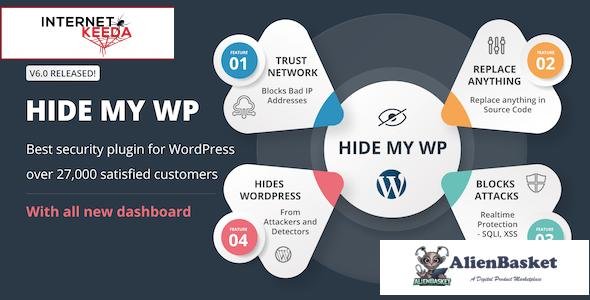 99231  Hide My WP v6.2.4 - Amazing Security Plugin for WordPress! 