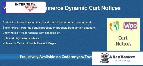 96075  Woocommerce Dynamic Cart Notices v1.1.0 