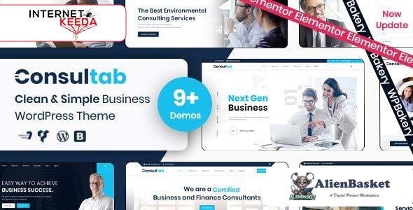 96084  Consultab v2.3 - Consulting Business & Finance WordPress Theme 