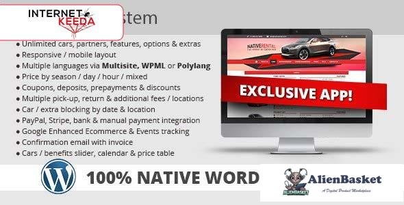 96085  Car Rental System (Native WordPress Plugin) v5.0.2 