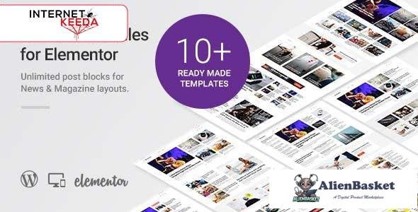 96087  WP Post Modules for NewsPaper and Magazine Layouts (Elementor Addon) v1.8.0 