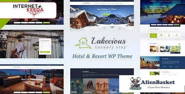 96092  Lakecious v3.0 - Resort and Hotel WordPress Theme 