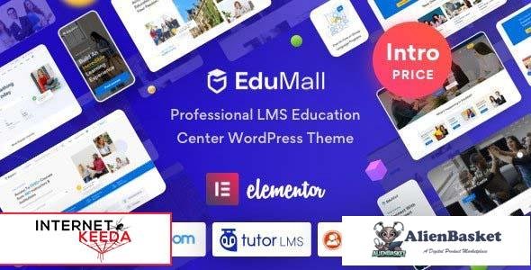 96598  EduMall v2.1.0 - Professional LMS Education Center WordPress Theme 