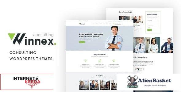 96143  Winnex v1.1.1 - Business Consulting WordPress Themes 