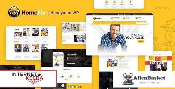 108673  HomeFix v2.6 - Plumber, Handyman Maintenance Theme 