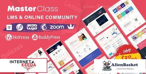 96171  MasterClass v1.1.2 - LMS & Education WordPress Theme 