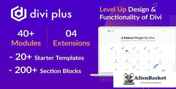 96213  Divi Plus v1.6.0 - 41 Powerful Modules for Divi Theme 