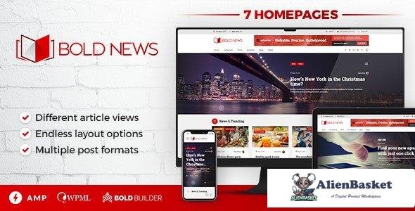 97238  Bold News v1.4.9 - Magazine News Newspaper 