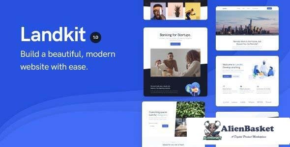 111907  Landkit v1.0.16 - Multipurpose Business WordPress Theme 