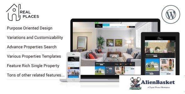 103023  RealPlaces v1.9.4 - Estate Sale and Rental WordPress Theme 