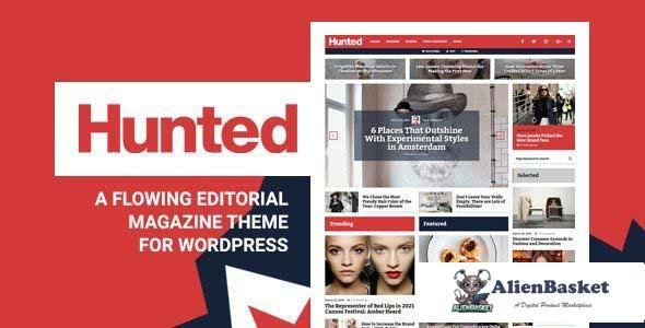 99399  Hunted v8.0.3 - A Flowing Editorial Magazine Theme 