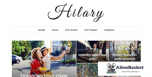 96547  Hilary v1.2 - Flexible WordPress Magazine News Blog Theme 