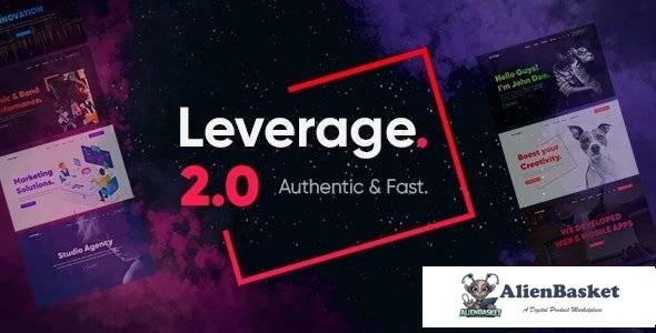 101522  Leverage v2.1.8 - Creative Agency & Portfolio WordPress Theme 