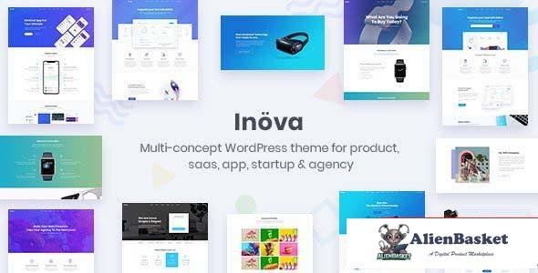 96590  Inova v3.6.0 - Multipurpose WordPress Theme For Startups & Agencies 