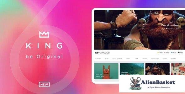 96597  King v6.5 - WordPress Viral Magazine Theme 