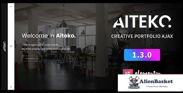 96642  Aiteko v1.3.0 - Creative Portfolio Ajax Elementor WordPress Theme 