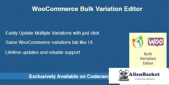 96655  WooCommerce Bulk Variation Editor v1.0.2 