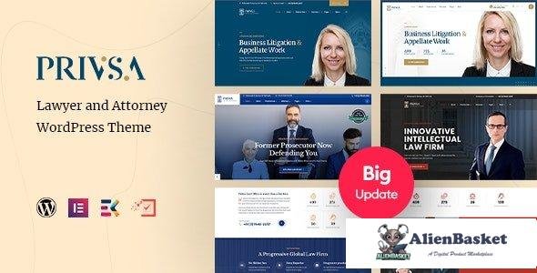 107075  Privsa v2.2.2 - Attorney and Lawyer WordPress Theme 