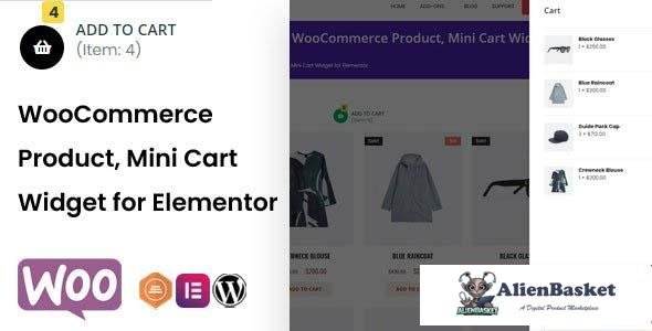96695  TFMiniCart & Product v1.0.0 - WooCommerce Product, Mini Cart Widget for Elementor 
