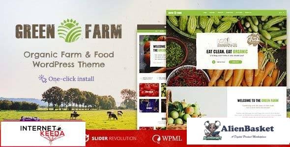 96729  Green Farm v1.1.6 - Organic Food WordPress Theme 