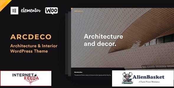 96765  Arcdeco v1.4.2 - Architecture Interior Design Theme 