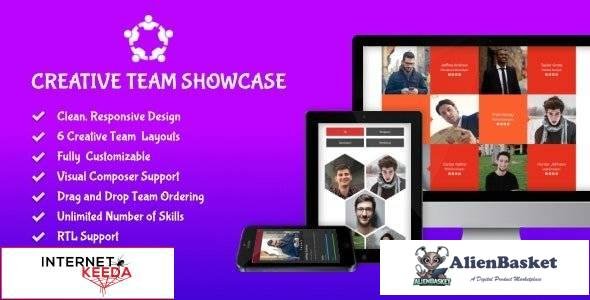 96773  Creative Team Showcase v2.7.0 - Team Showcase Plugin for WordPress 