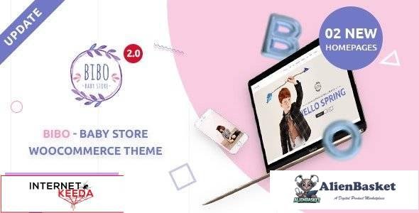 96789  Bibo Baby Store & Kids Shop v2.3.3 - WooCommerce WordPress Theme 