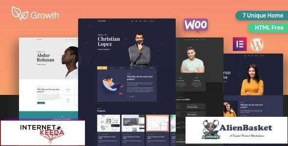 97149  Growth v1.8.0 - Personal Portfolio Theme 