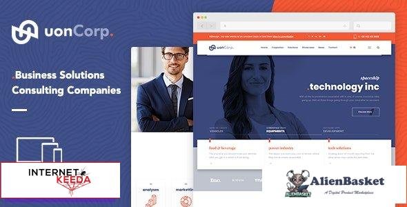 96823  Uon Corp v1.0 - Company and Business Consultation WordPress Theme 
