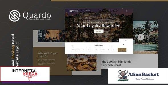 96830  Quardo v1.0.0 - Deluxe Hotels WordPress Theme 