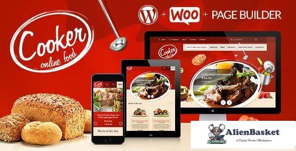 96887  Cooker v3.0.0 - Responsive Online Restaurant, Cafe Bar 