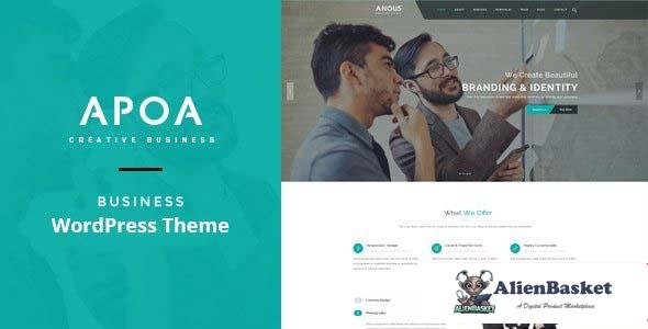 96895  Apoa v1.3.2 - Business WordPress Theme 
