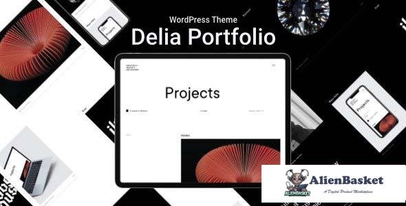 96920  Delia v1.0 - WordPress Theme For Freelancer 