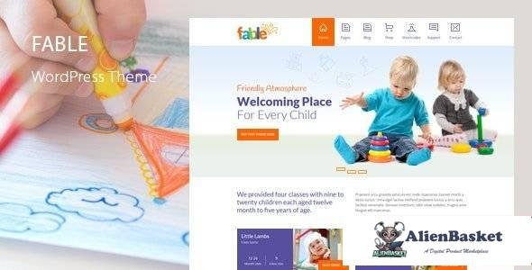 111551  Fable v4.1 - Children Kindergarten WordPress Theme 