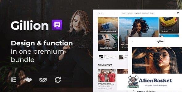 99947  Gillion v4.2.1 - Multi-Concept Blog/Magazine & Shop WordPress Theme 