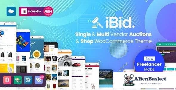 97306  iBid v2.9.3 - Multi Vendor Auctions WooCommerce Theme 