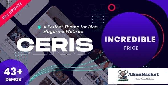 97289  Ceris v3.1 - Magazine & Blog WordPress Theme 