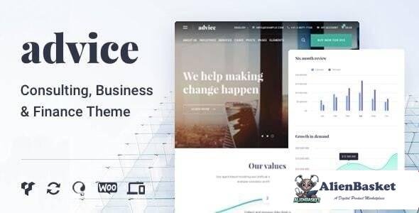 97156  Advice v4.5.4 - Business Consulting WordPress Theme 