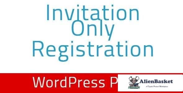 97201  Invitation Only Registration v1.4 - WordPress Plugin 