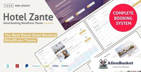 97208  Hotel Zante v1.3.4.4 - Hotel Booking Theme 