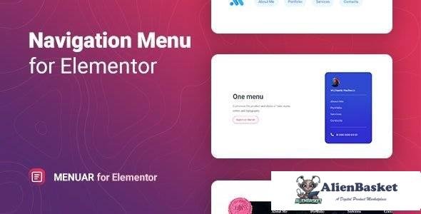 106560  Menuar v1.0.3 - Navigation Menu for Elementor 