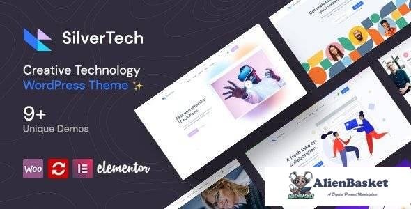 99487  Silvertech v1.3 - Creative WordPress Theme 