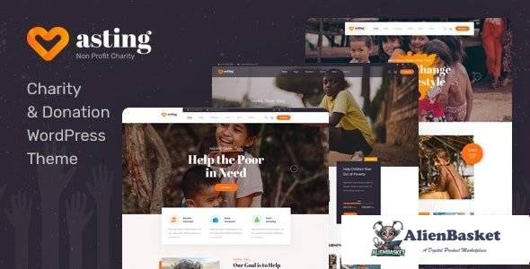 98753  Asting v1.0.4 - Charity & Donation WordPress Theme 