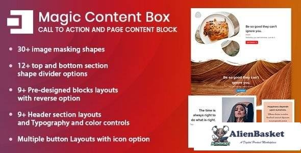 101268  Magic Content Box v1.2.0 - Page Content Builder Gutenberg Block for WordPress 