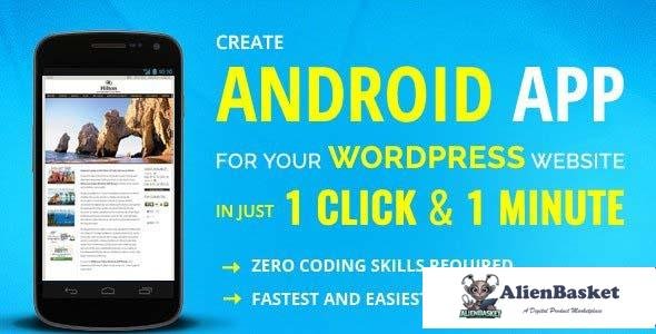 97420  Wappress v4.0.6 - builds Android Mobile App for any WordPress website 